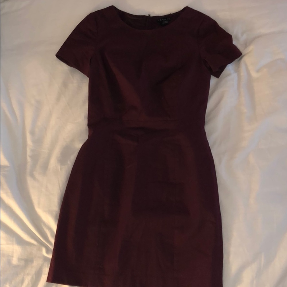 2 / Burgandy Theory Dress